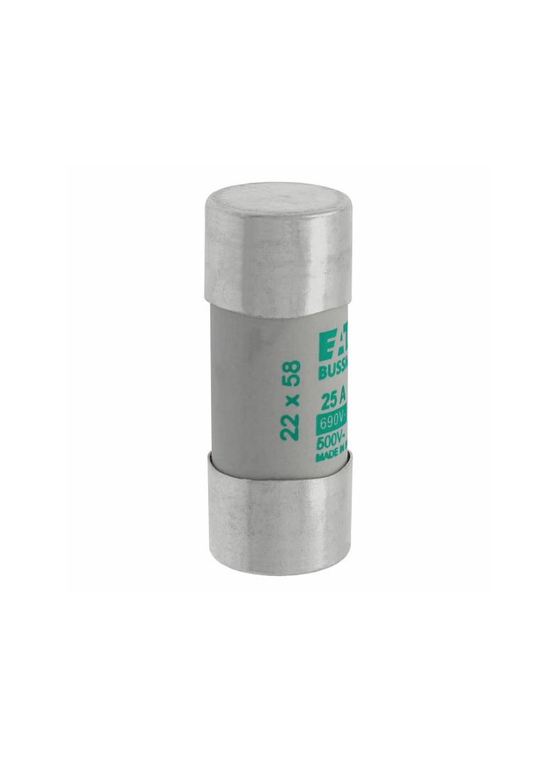 CYLINDRICAL FUSE 22 x 58 25A AM 690V AC Wkładka cylindryczna 22 x 58mm 25A AM 690V AC C22M25 EATON