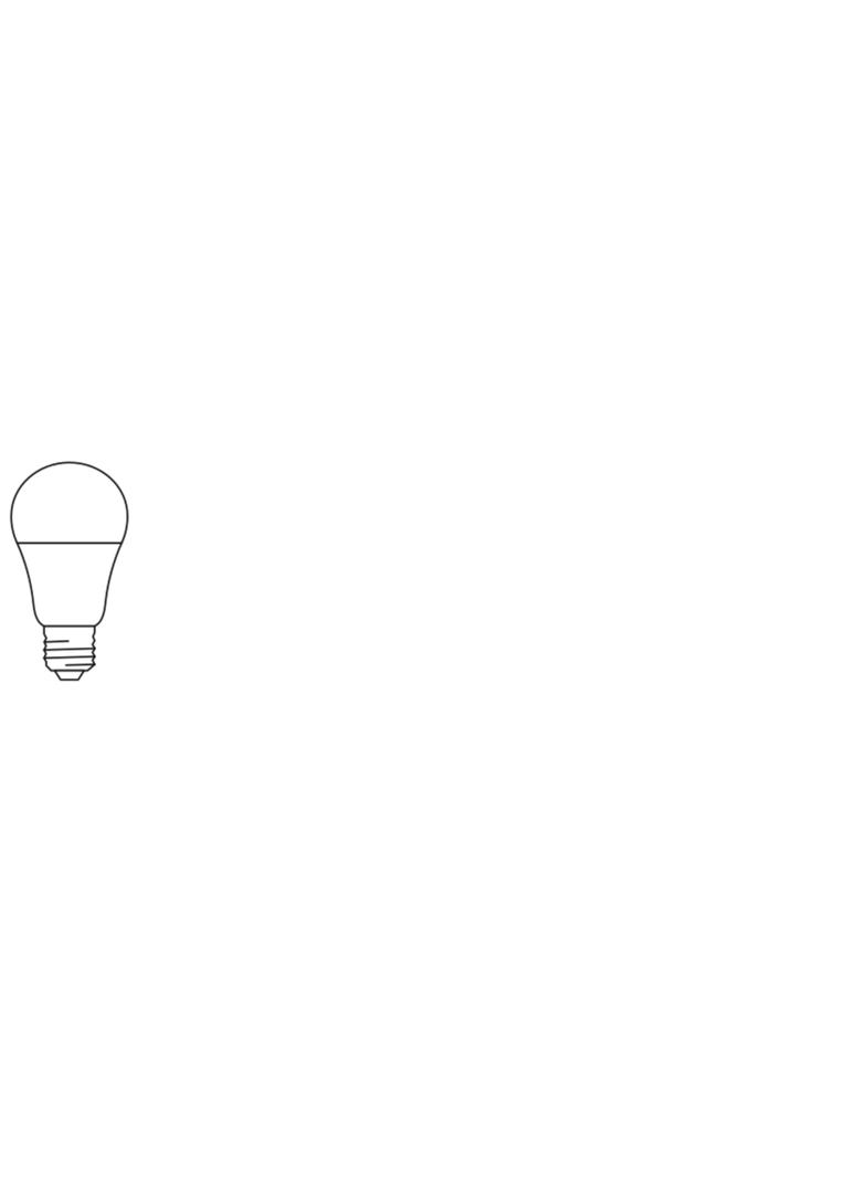 Lampa LED SMARTWF A100 14W 230V RGBWFR E27 4X1 LEDV