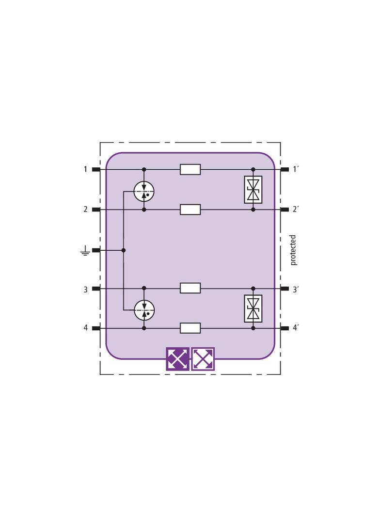Moduł do ogranicznika przepięć BLITZDUCTOR XT
