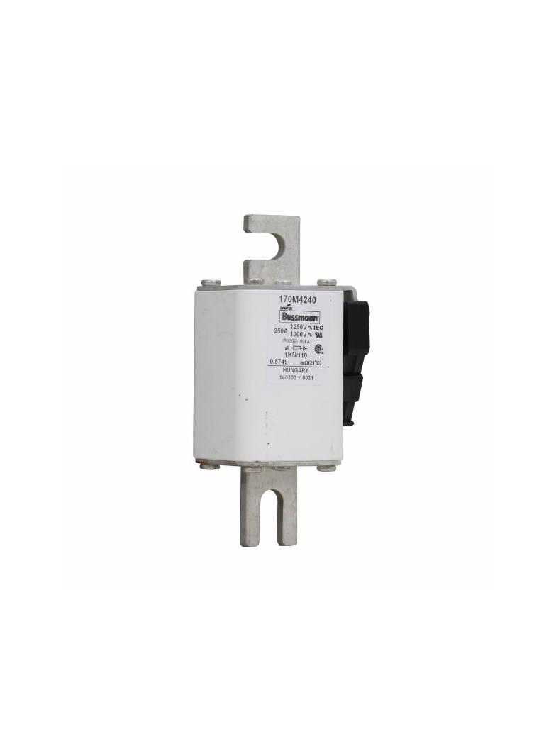 FUSE 250A 1250V 1KN/110 AR CU Wkładka szybka 250A AC 1250V rozmiar 1 53x69x138 mm aR DIN I 170M4240