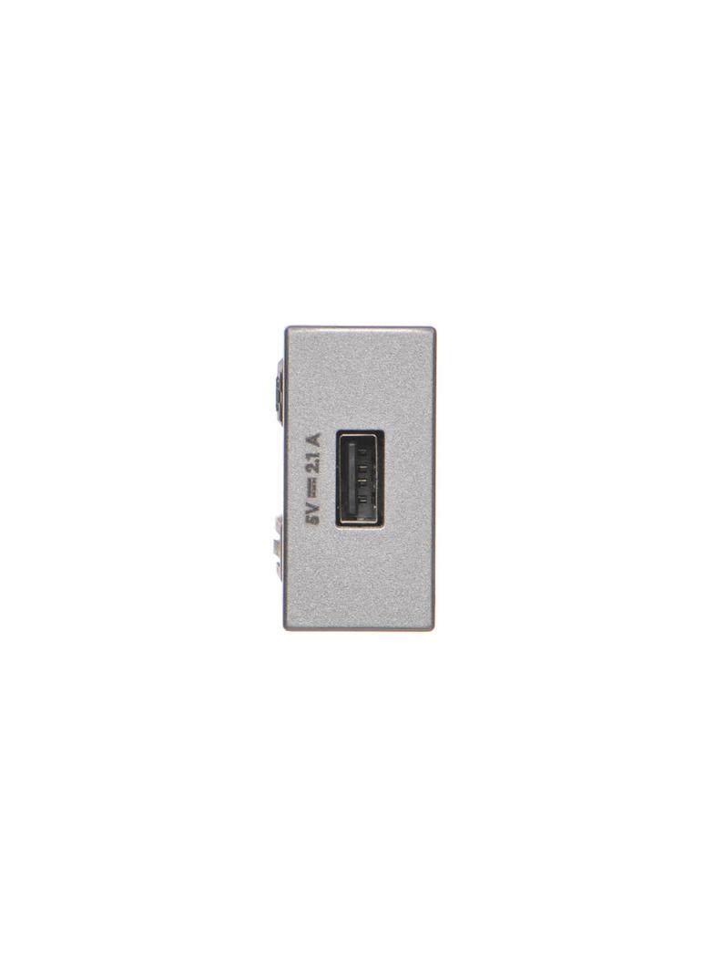 Simon Connect USB ładowarka K45 (45x225) gniazdo typ A 5V/21A aluminium
