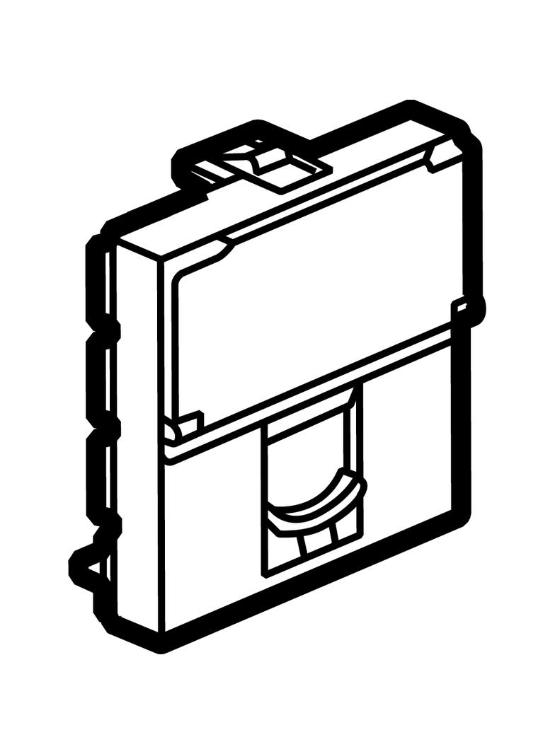 Mosaic Adapter Do Złączy Infra+ Biały 078609 LEGRAND