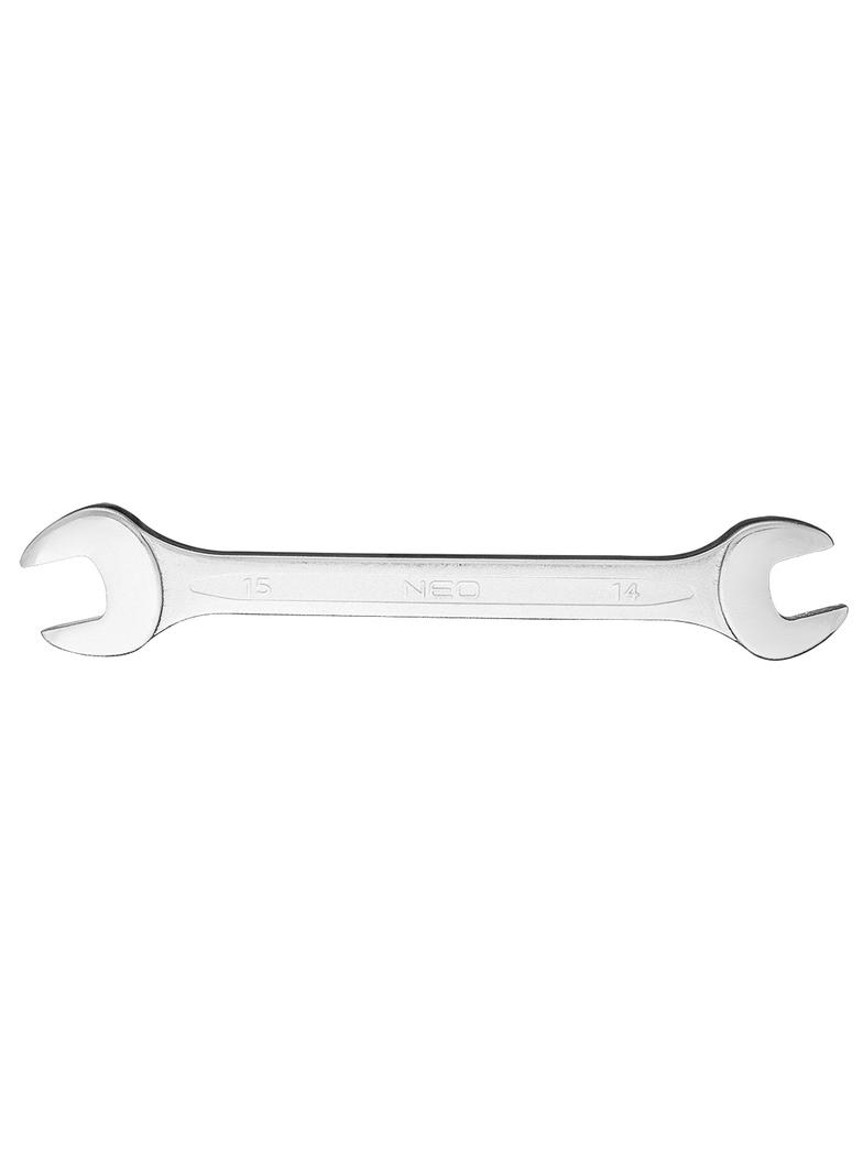 Klucz płaski dwustronny 14 x 15 mm