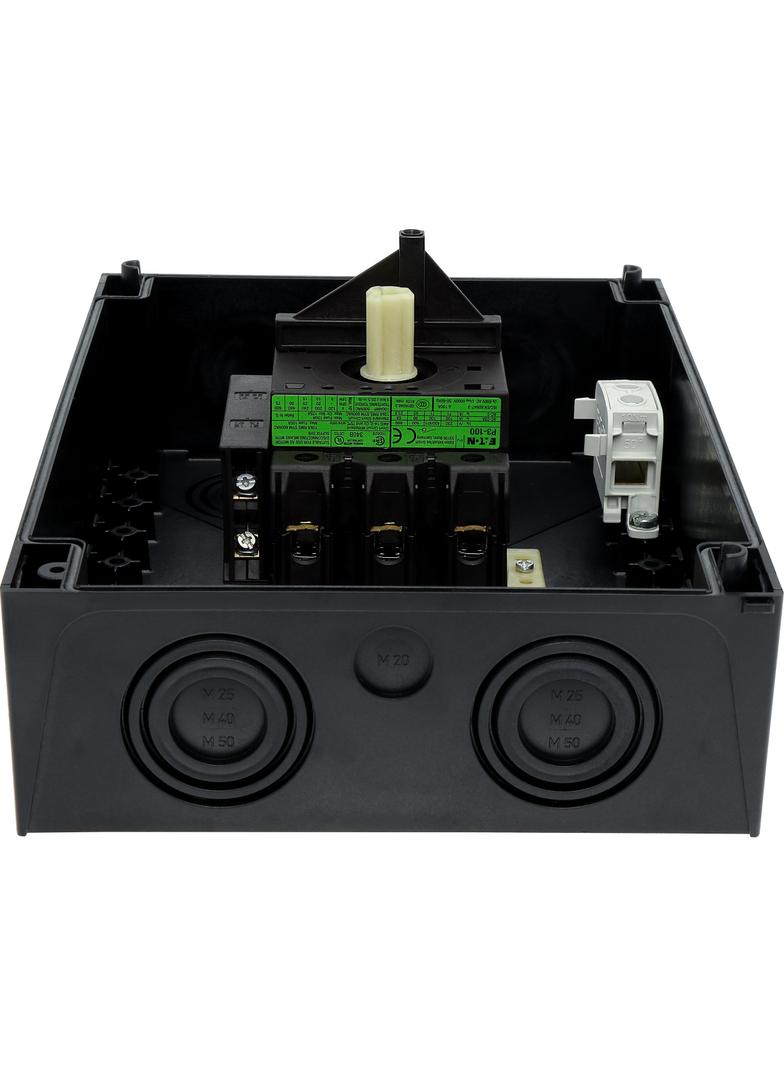 P3-100/I5/SVB-SW/HI11 Łącznik krzywkowy 0-1 3P 100A 50kW 1Z 1R w obudowie 207375 EATON