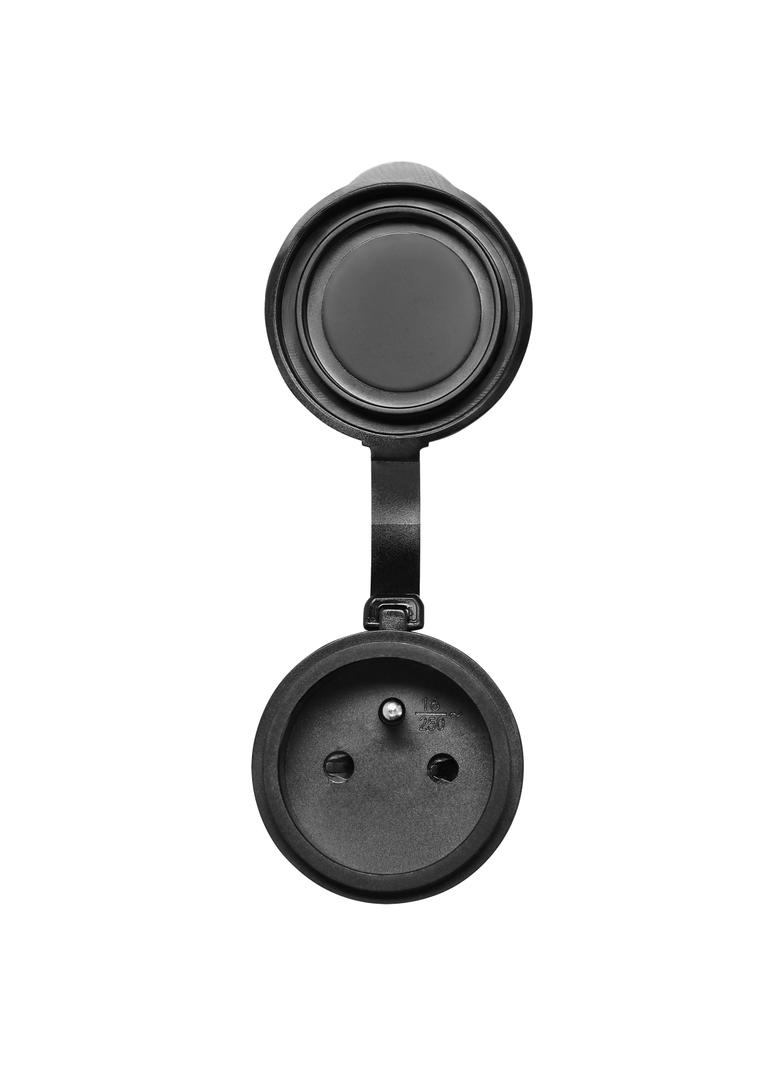 Zestaw bezprzewodowych gniazd MINI, sterowanych pilotem 2+1, 2300W, IP44