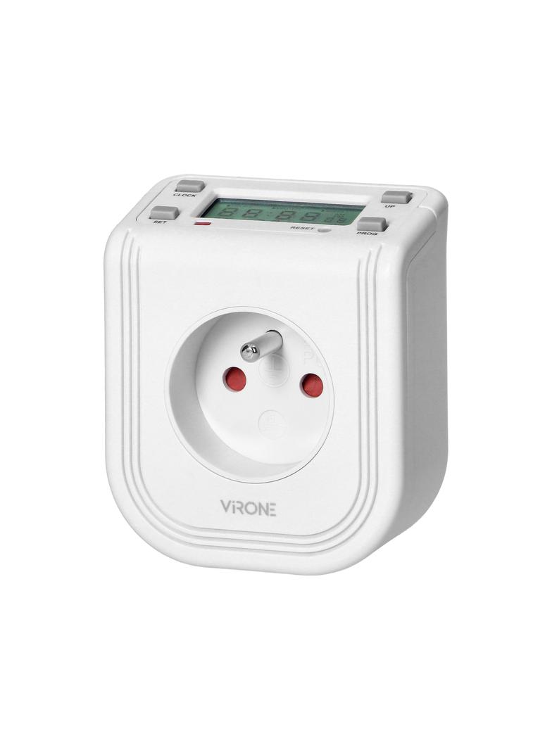 Elektroniczny programator czasowy z górnym wyświetlaczem LCD 230 VAC 3680W 16 punktów przełączenia D