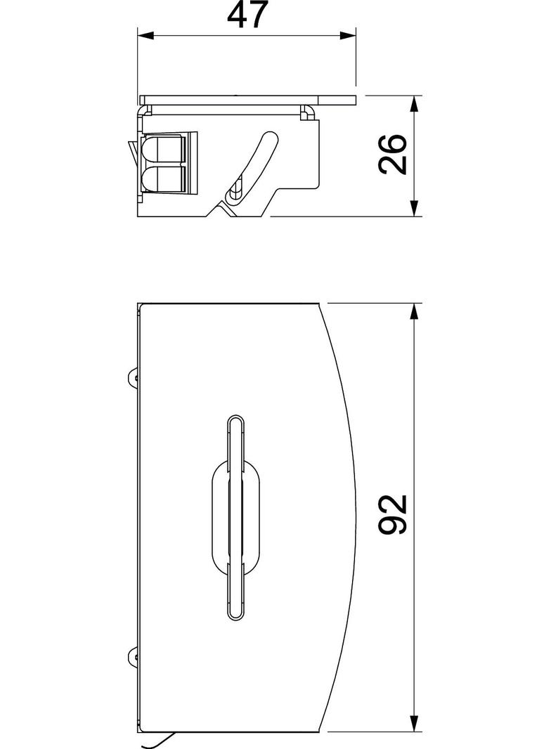 SA RKSR2 7 V Wyjście przewodu