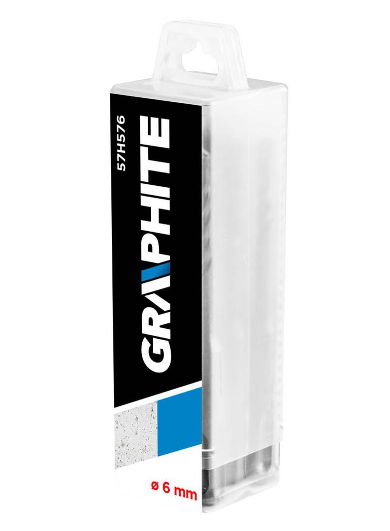 Wiertło do betonu SDS Plus, 6 x 110 mm, S4, quatro x 10 szt.