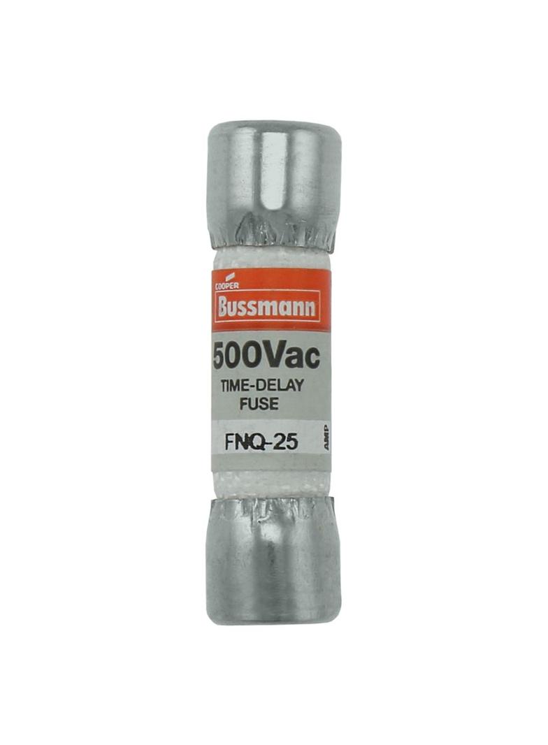 BUSS MIDGET FUSE 25A 600VAC zwłoczna 10,3 x 38,1mm FNQ-25 EATON
