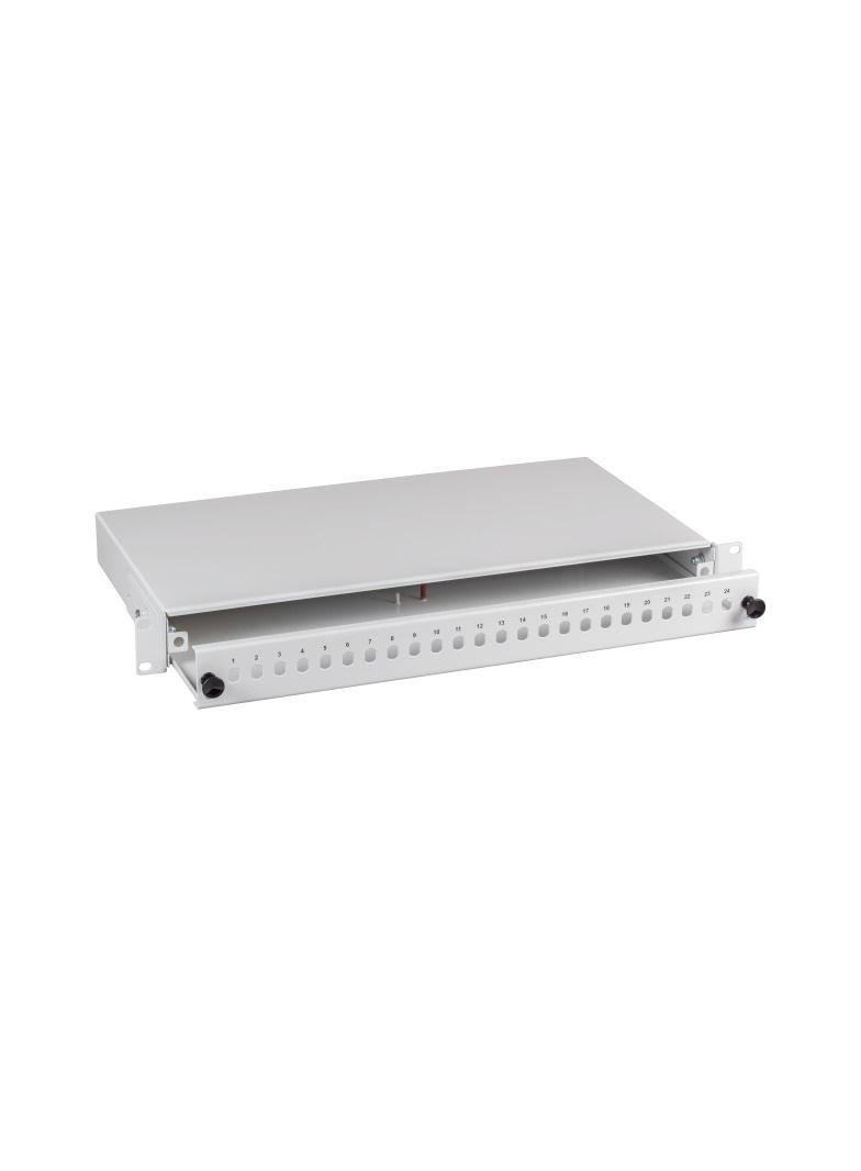 Panel 19" 1U z frontem 12xST
