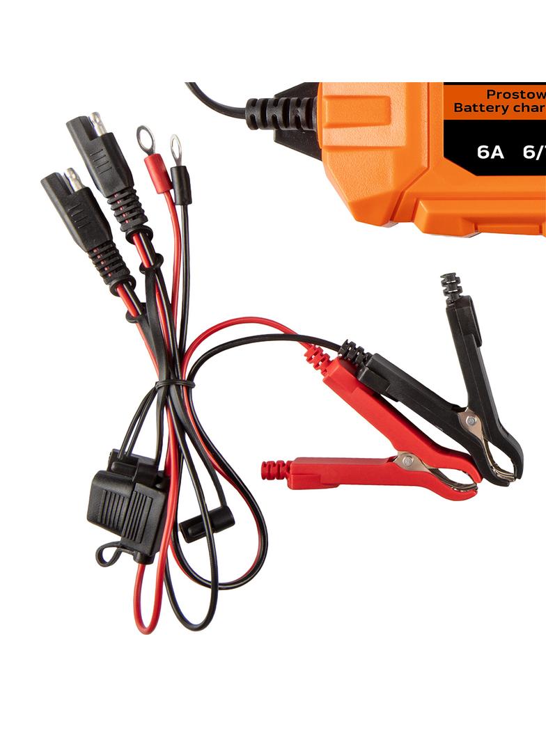 Prostownik automatyczny 10A/160W, 3-200Ah, do akumulatorów kwasowych / AGM / GEL