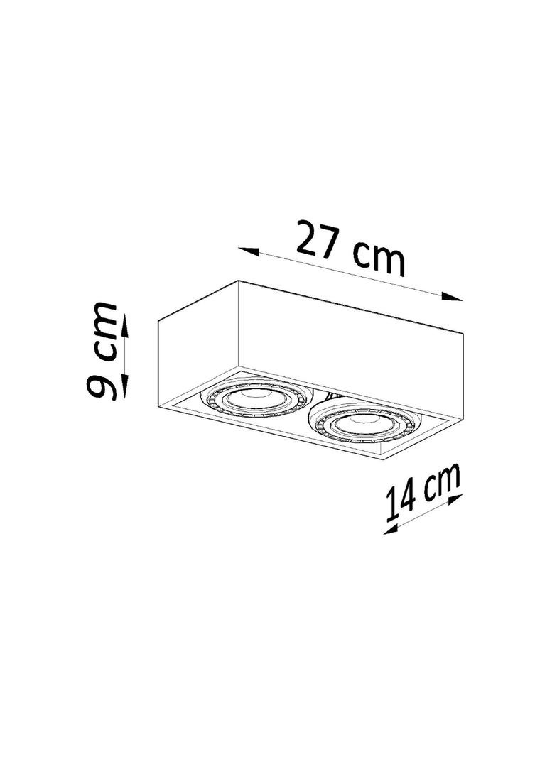 Plafon QUATRO 2 beton