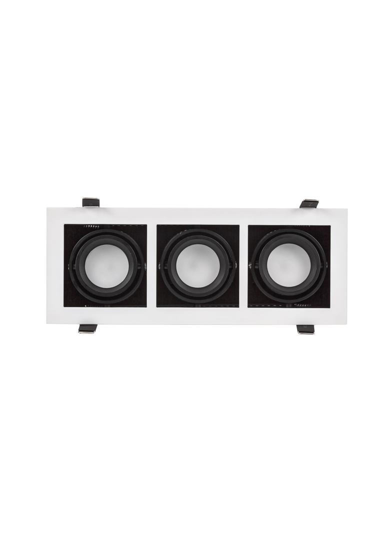 MODERN DAY MINI GU10 x3 white frame