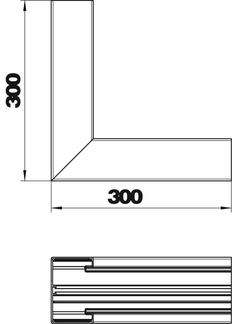 GA-SI70110RW, Naroże wewnętrzne symetryczne