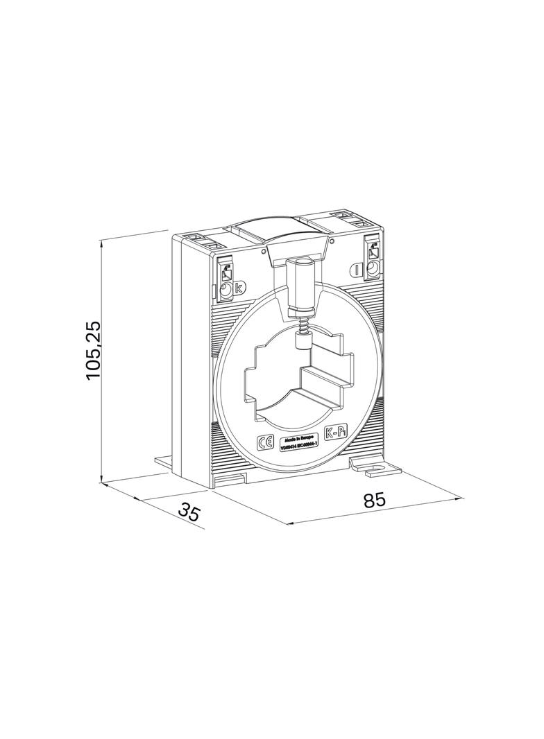 przekładnik prądowy 1000A/5A