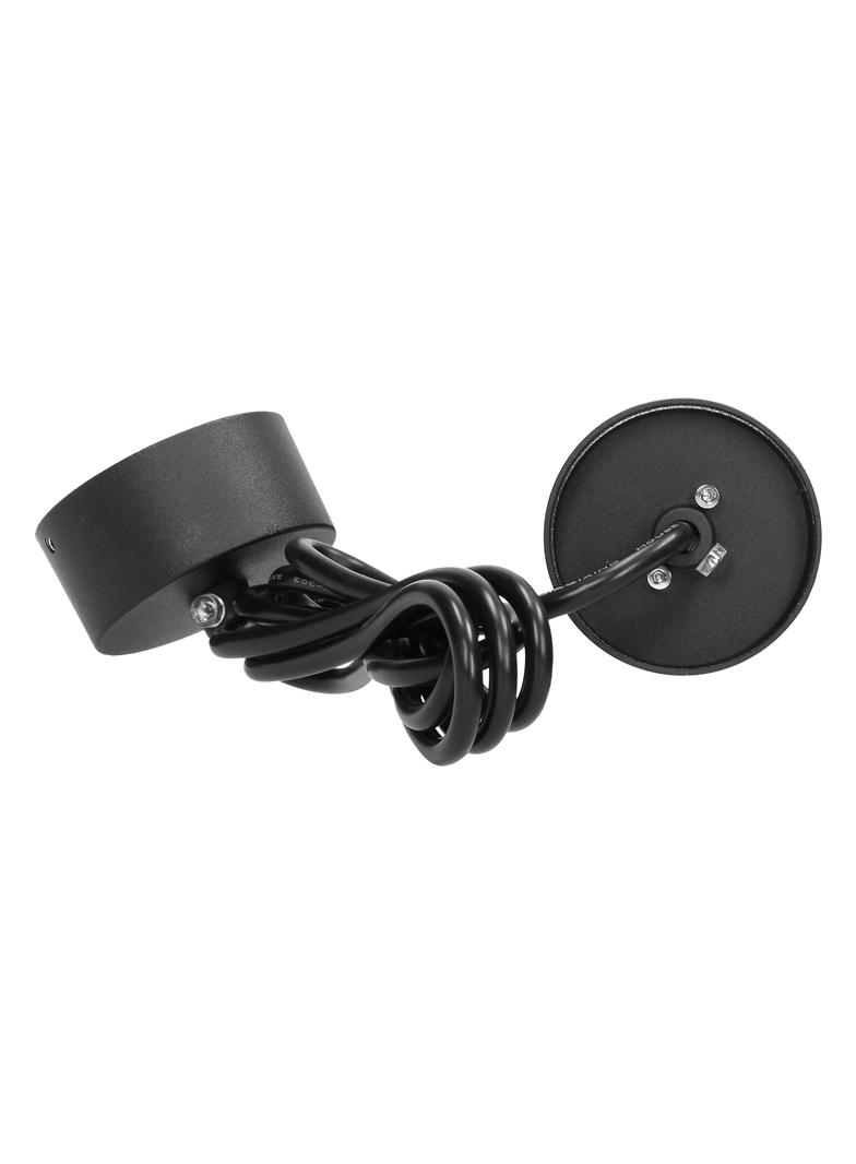 BARBRA PLR GU10 oprawa wisząca max 35W, IP20, okrągły, czarny, aluminium AD-OP-6189BGU10 ORNO