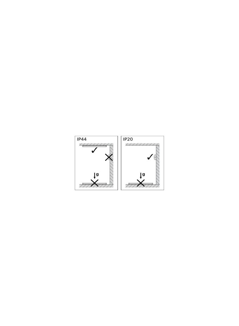 LINEAR SURFACE 600 P 18W 830 WT IP44 LEDVANCE
