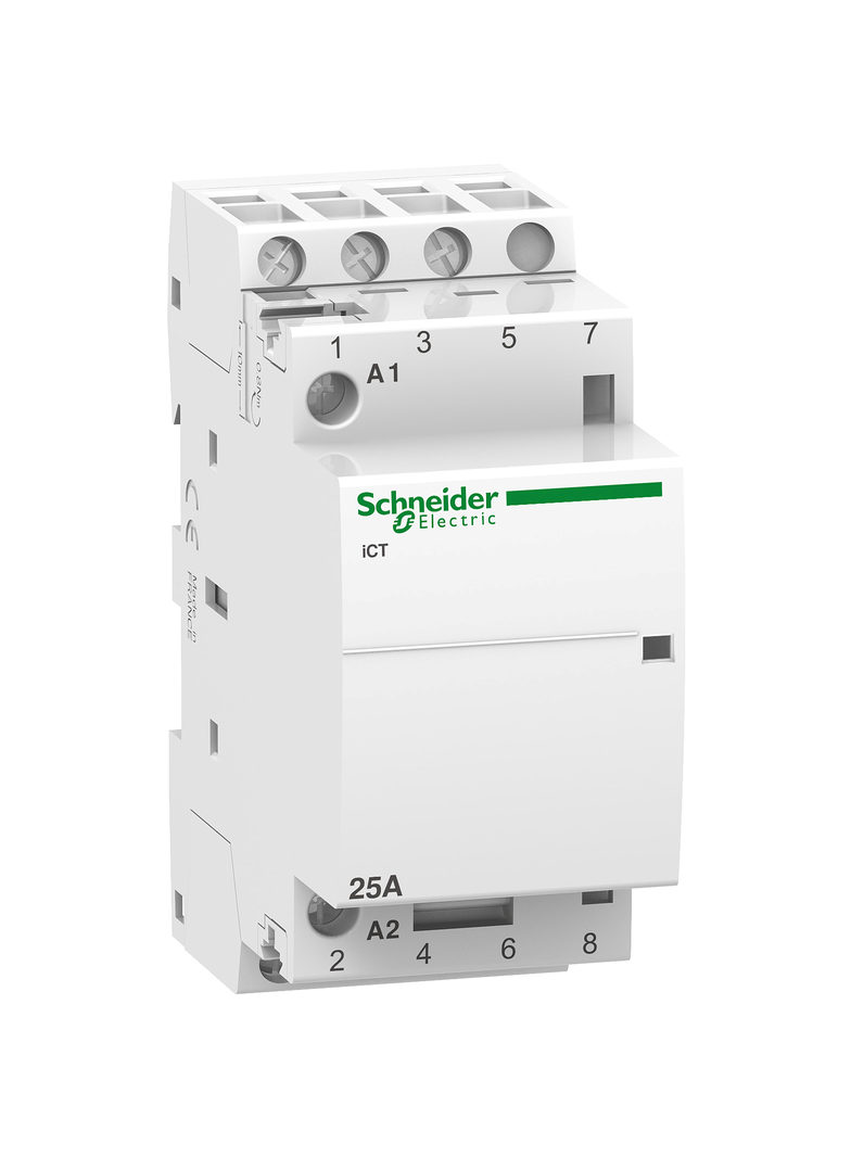 Stycznik modułowy Acti9 iCT60-25-30-230 25A 3NO 60Hz 220/240 VAC
