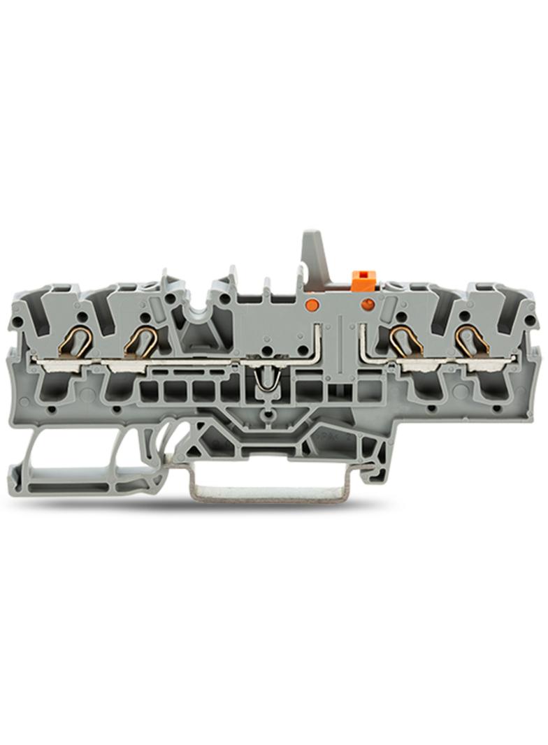 4-przewodowa złączka rozłączalno-pomiaro z mechaniczną blokadą z możliwością pomiaru szara /50szt./ 2002-1871/401-000 WAGO