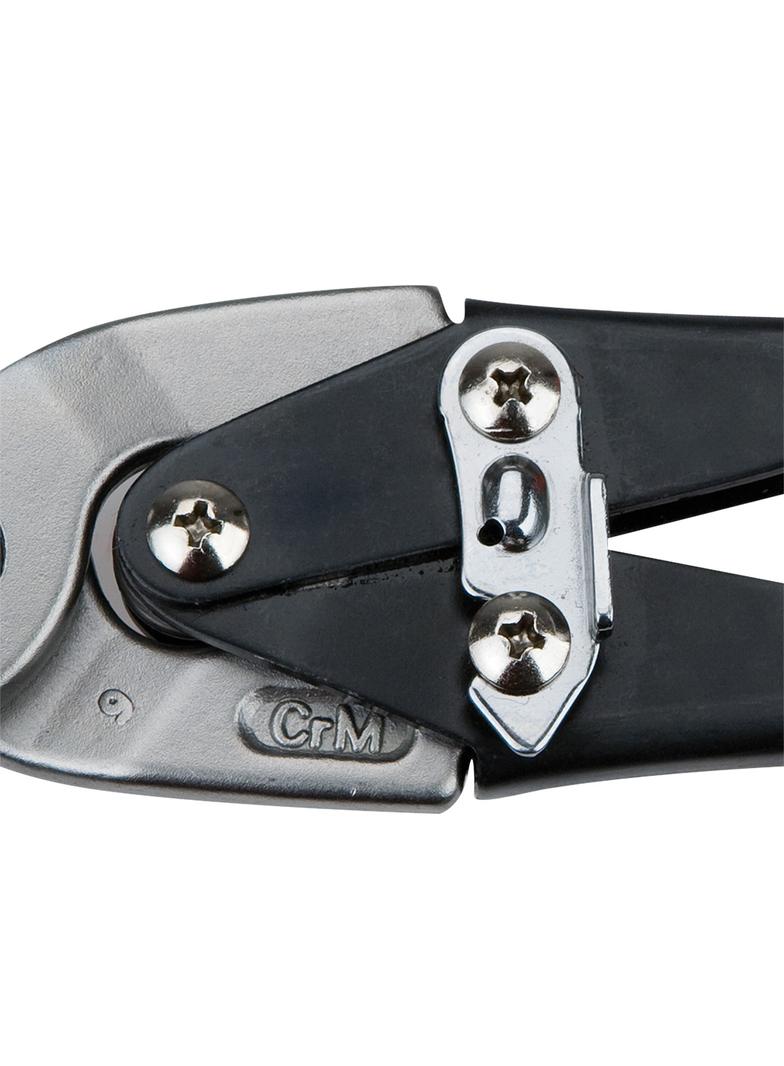 Nożyce do blachy 240 mm, odgięte prawe