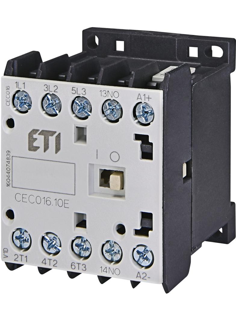 Stycznik silnikowy miniaturowy CEC016.10-110V-50/60HZ 004641089 ETI