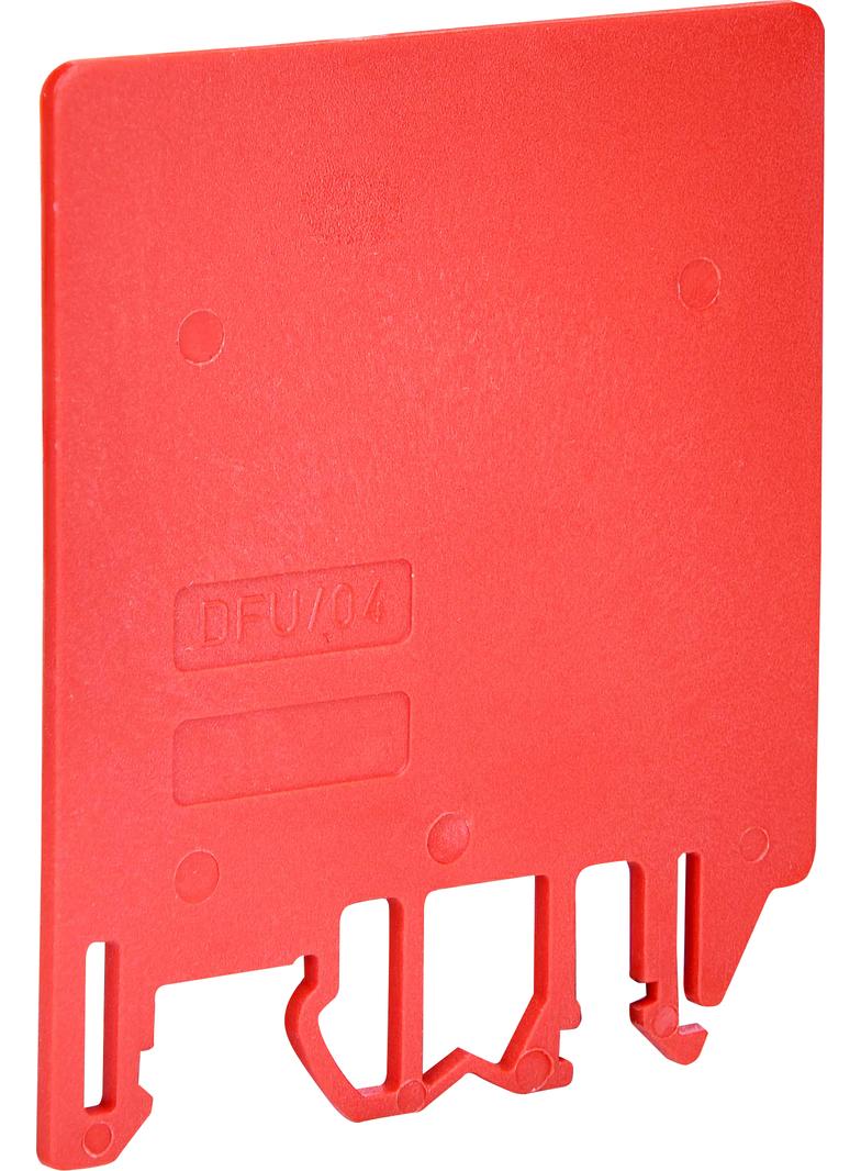 ESC-DFU/4/R Plytka działowa do ESC-CBC.2...ESC-CBC.10 (czerwona)