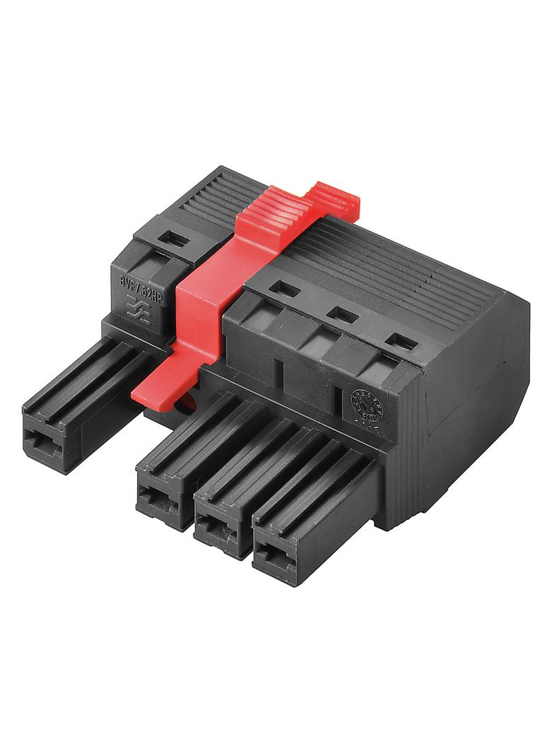 BVF 7.62HP/04/180MF4 SN BK BX Złącze kablowe do płytek drukowanych, nr katalogowy 1430140000
