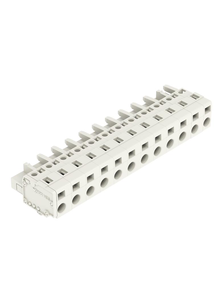 Gniazdo MCS‑MIDI Classic 12‑biegunowe jasnoszare raster 7,5mm 721‑212/008‑000 /25szt./ WAGO
