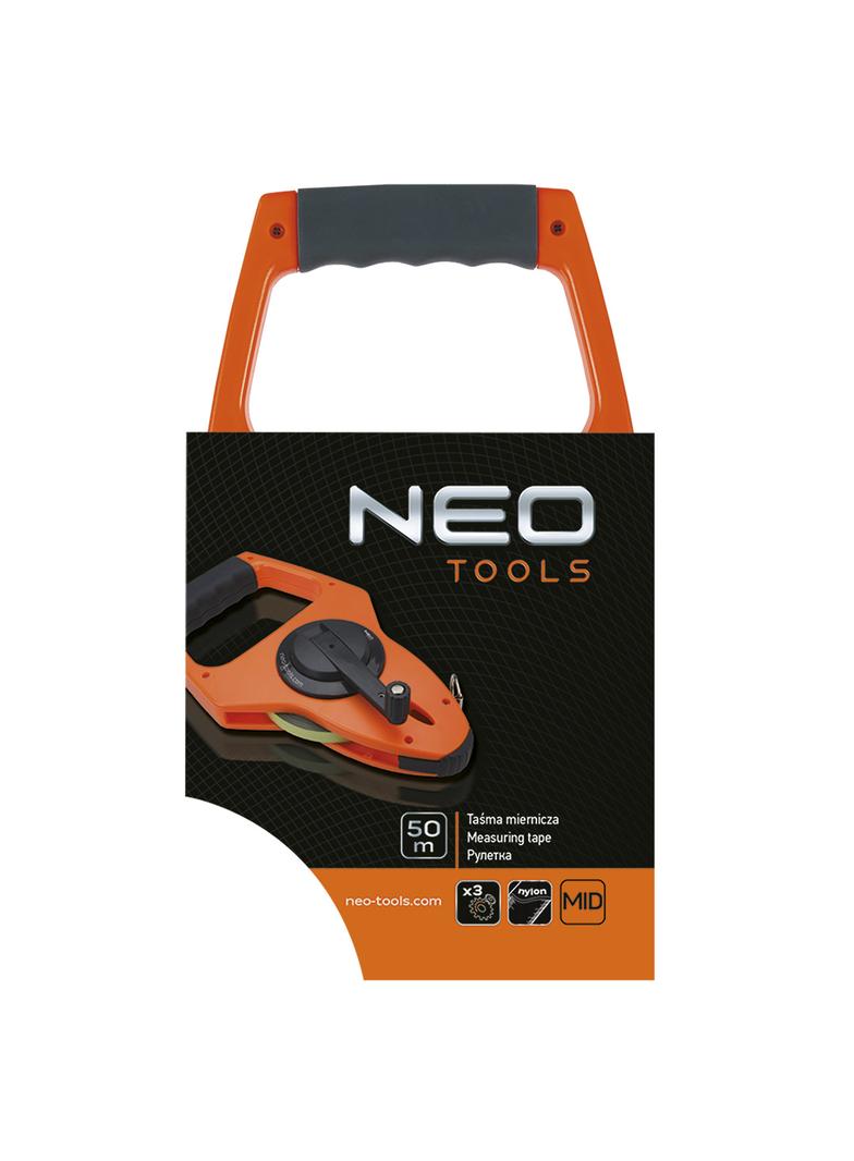 Taśma miernicza stalowa 50 m x 13 mm