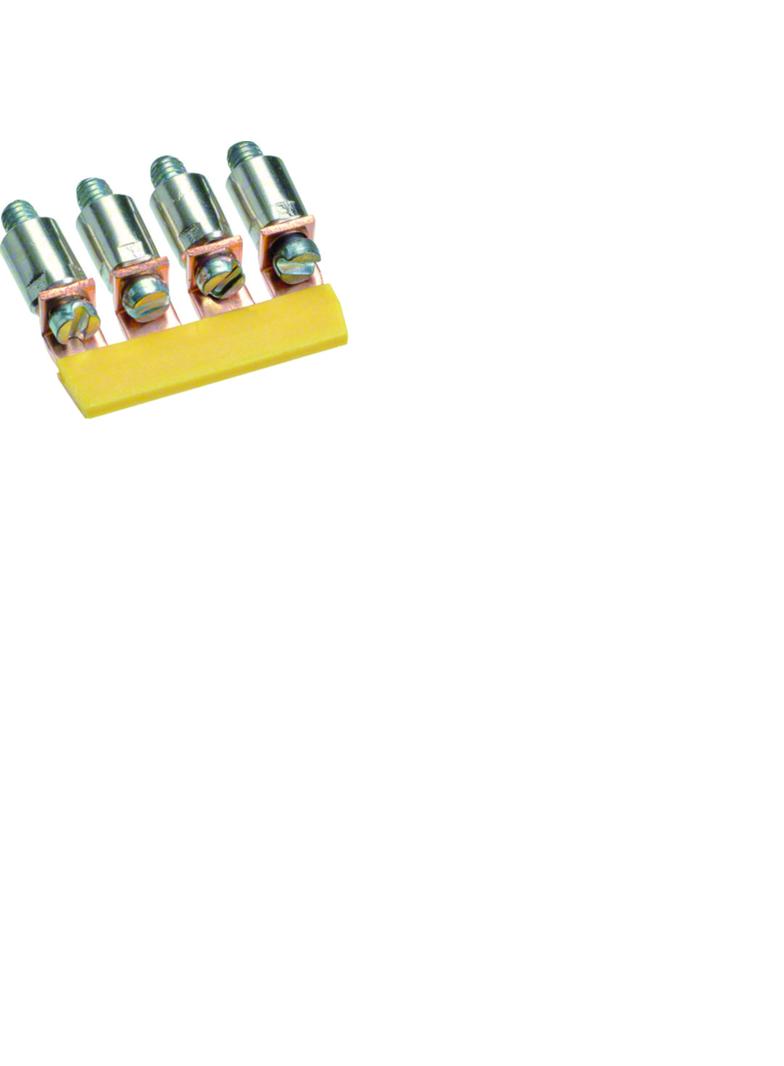 Mostek izolowany 4mm2 4-krotny KWJ04B4 HAGER