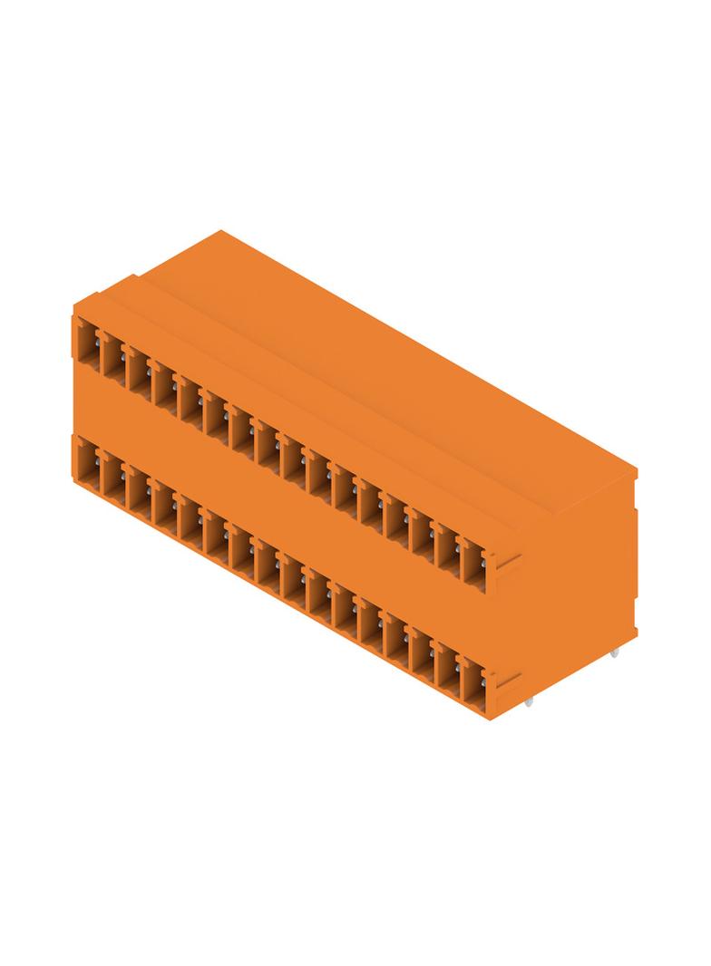 SCD 3.81/32/90G 3.2SN OR BX Wtyki PCB (złącza płyty), 3.81 mm, Liczba biegunów: 32, kąt odejścia: 90° /16szt./ 1972930000 WEIDMÜLLER