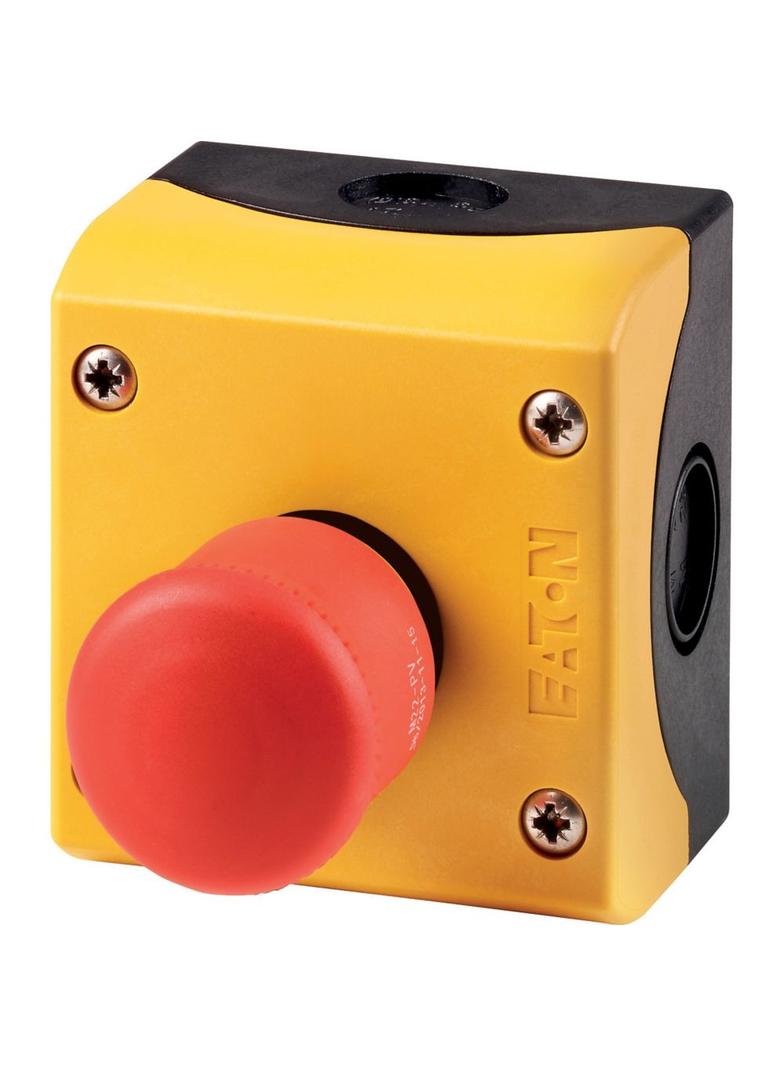 M22-PV/KC02/IY Kaseta z przyciskiem bezpieczeństwa przez pociągnięcie 2R IP66 216524 EATON