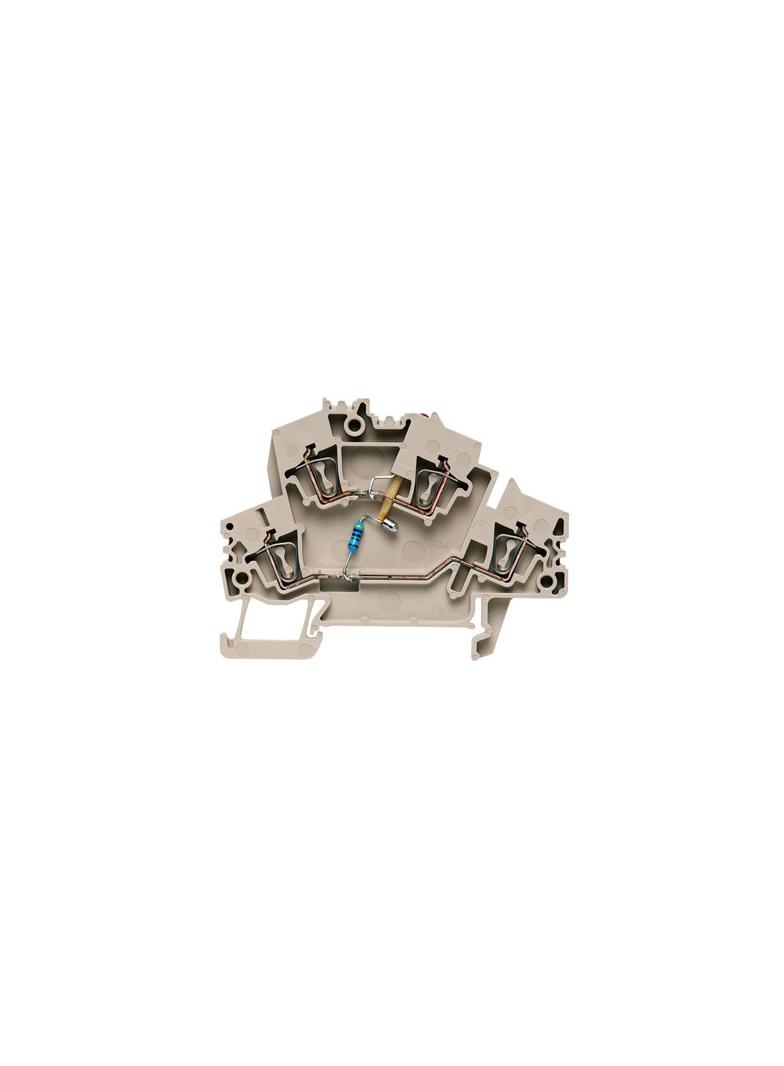 ZDK 2.5-2/LD 24VUC Złączki szynowe z elementami elektronicznymi /50szt./ WEIDMULLER