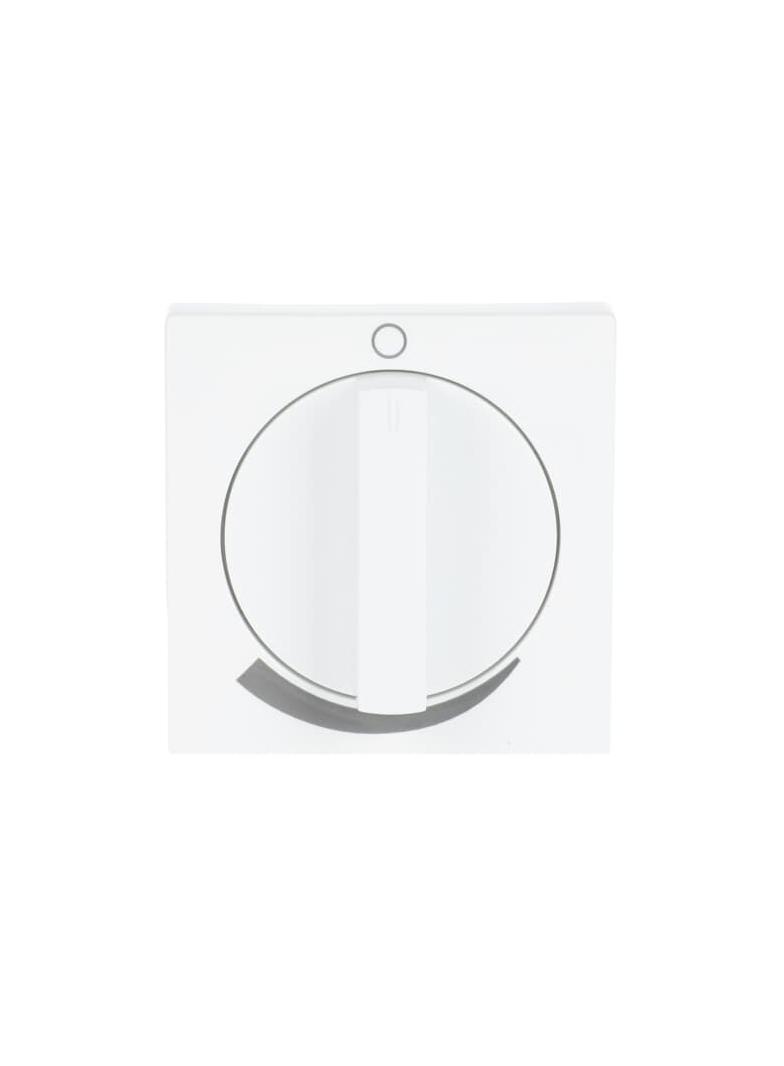 CARAT/FUTURE/SOLO/AXCENT  Pokrywa z pokrętłem i nadrukiem do regulatora głośności biały studyjny