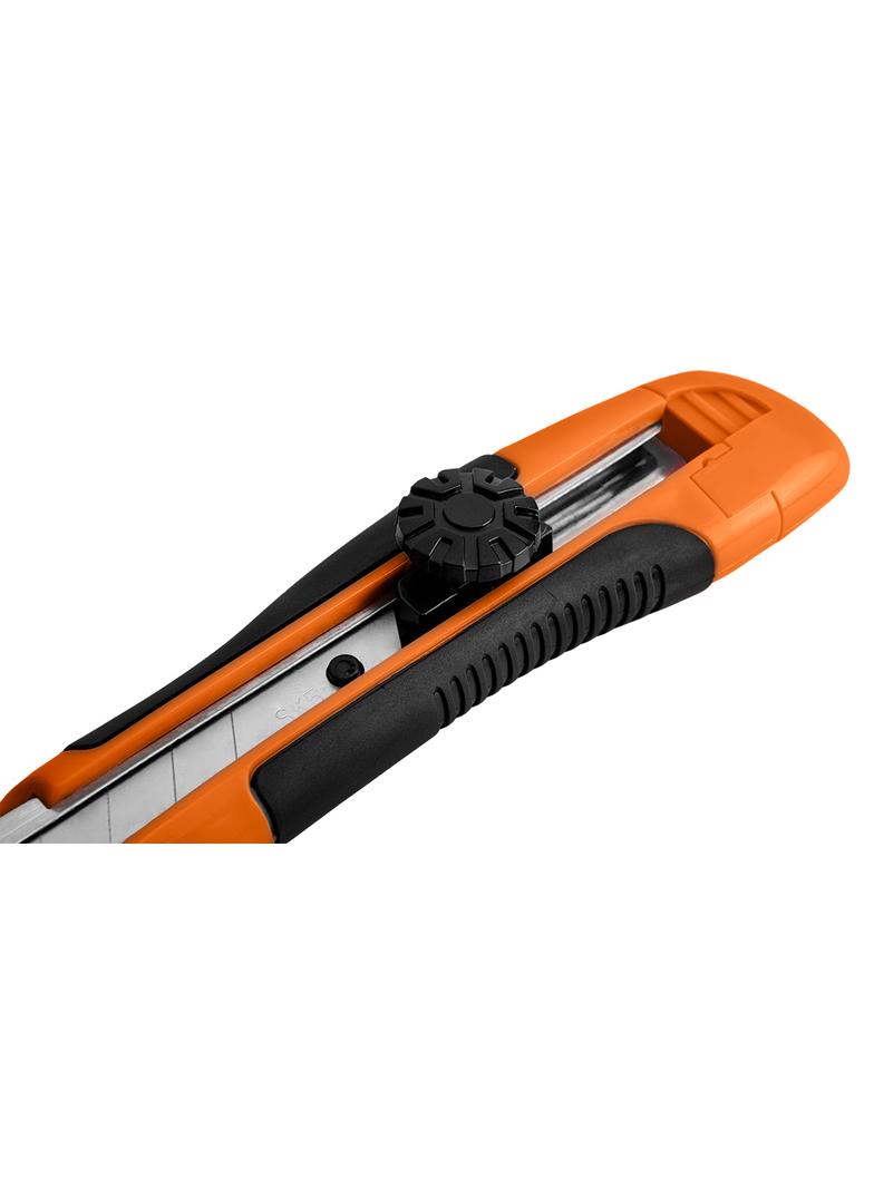 Nóż z ostrzem łamanym 18 mm, blokada śrubowa