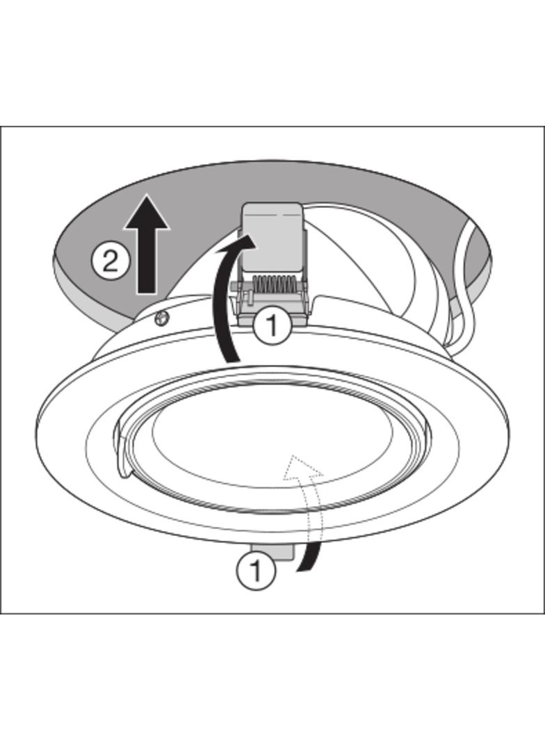 Oprawa SPOT VARIO DN170 35W 3000K 24DEG WT