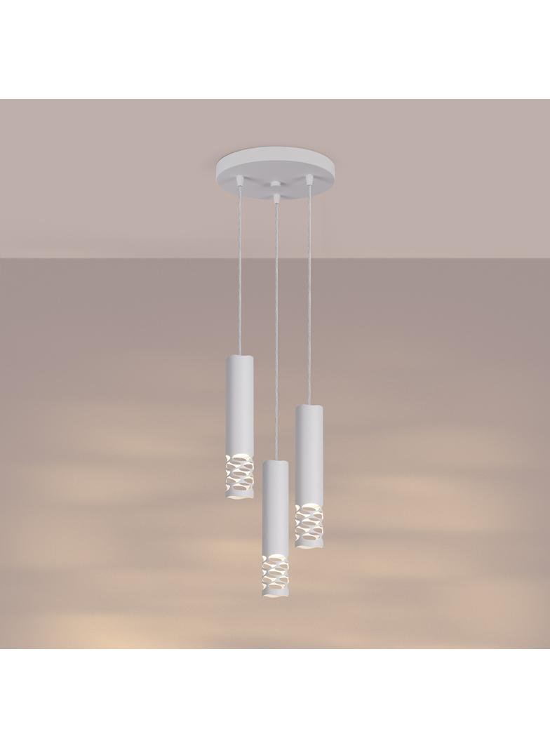 Sollux Lampa wisząca LIRO 3P biały