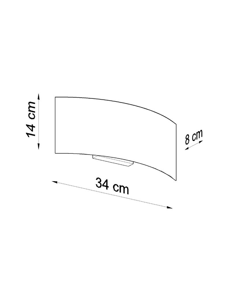 Sollux Kinkiet MAGNUS biały SL.0936