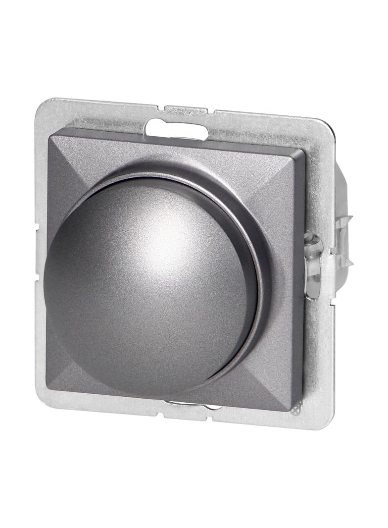 Ściemniacz obrotowy LED Pearl, 230V, 50Hz, Pmin:3W, Pmax:35W, SO-1P/LED, antracyt
