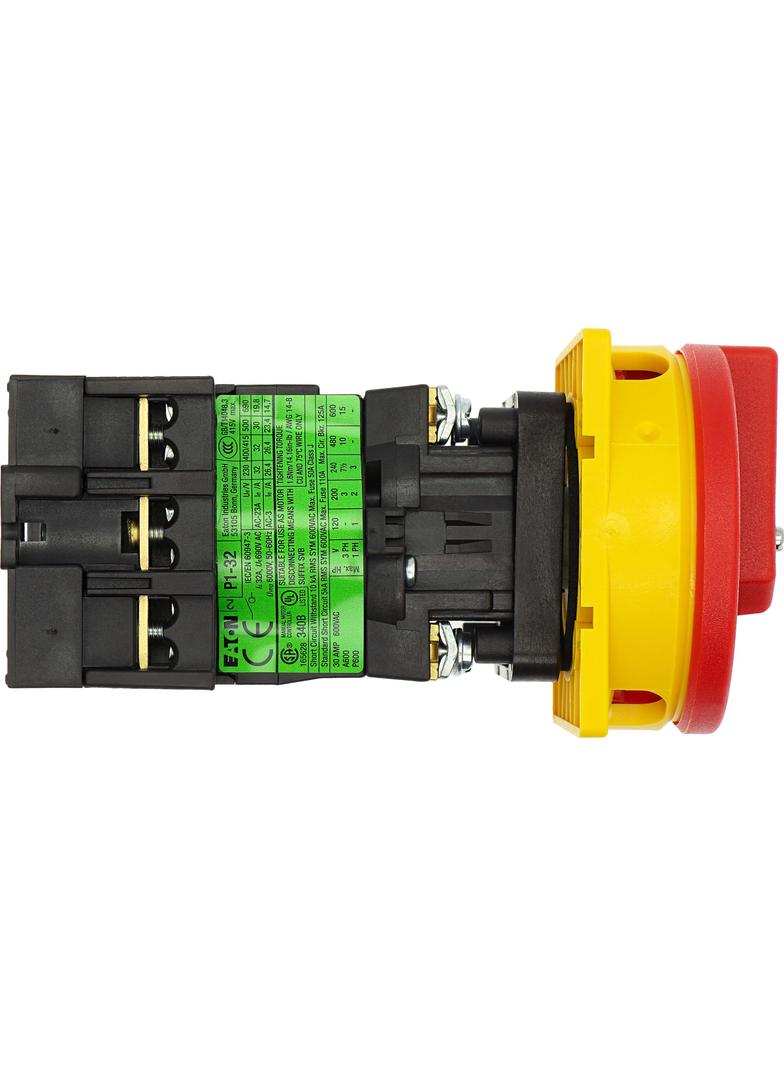Łącznik krzywkowy-1 3P 32A do instalowania rozłącznego P1-32/V/SVB 095676 EATON