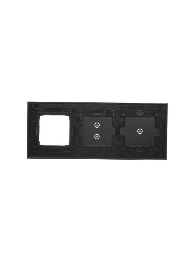 Simon 54 Touch Panel dotykowy S54 Touch 3 moduły 1 pole dotykowe + 2 pola dotykowe pionowe + 1 otwór na osprzęt S54 księżycowa lawa DSTR3130/74 KONTAKT