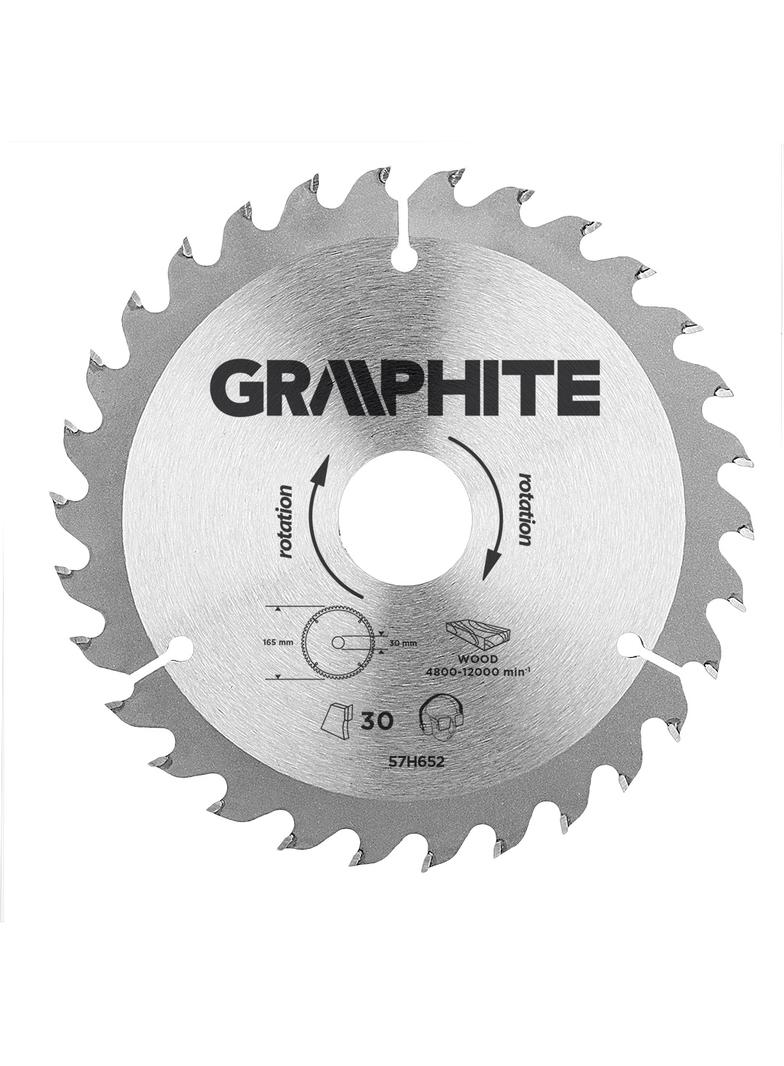 Tarcza do pilarki, widiowa, 165 x 30 mm, 30 zębów