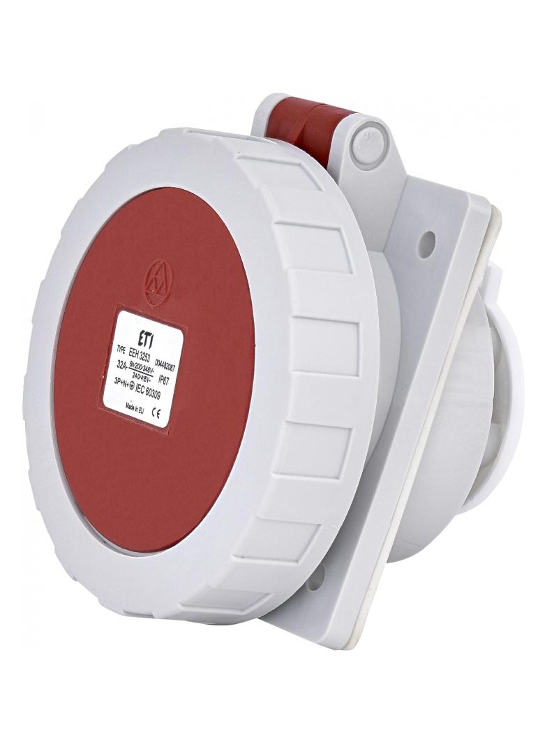 32A 400V 3P+N+PE Gniazdo tablicowe IP67 EEH 3253 004482087 ETI