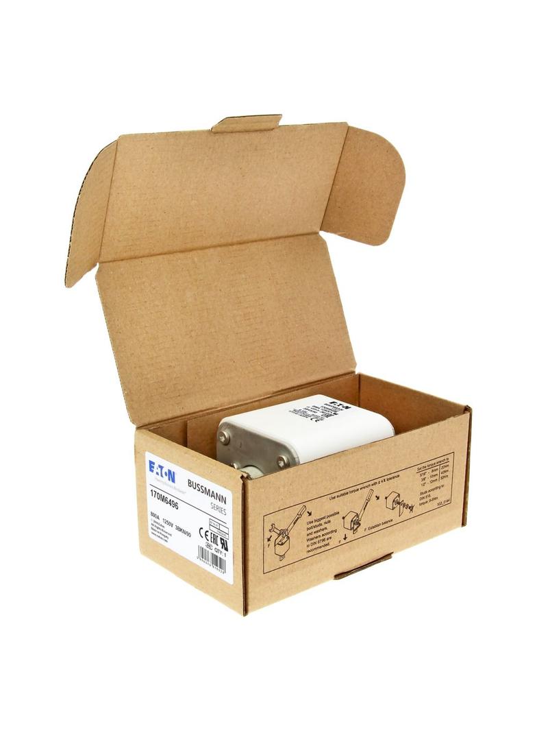 FUSE 800A 1250V 3BKN/90 AR Wkładka szybka 800A AC 1250V rozmiar 3 76x92x91 mm aR IEC UL w 170M6496 E