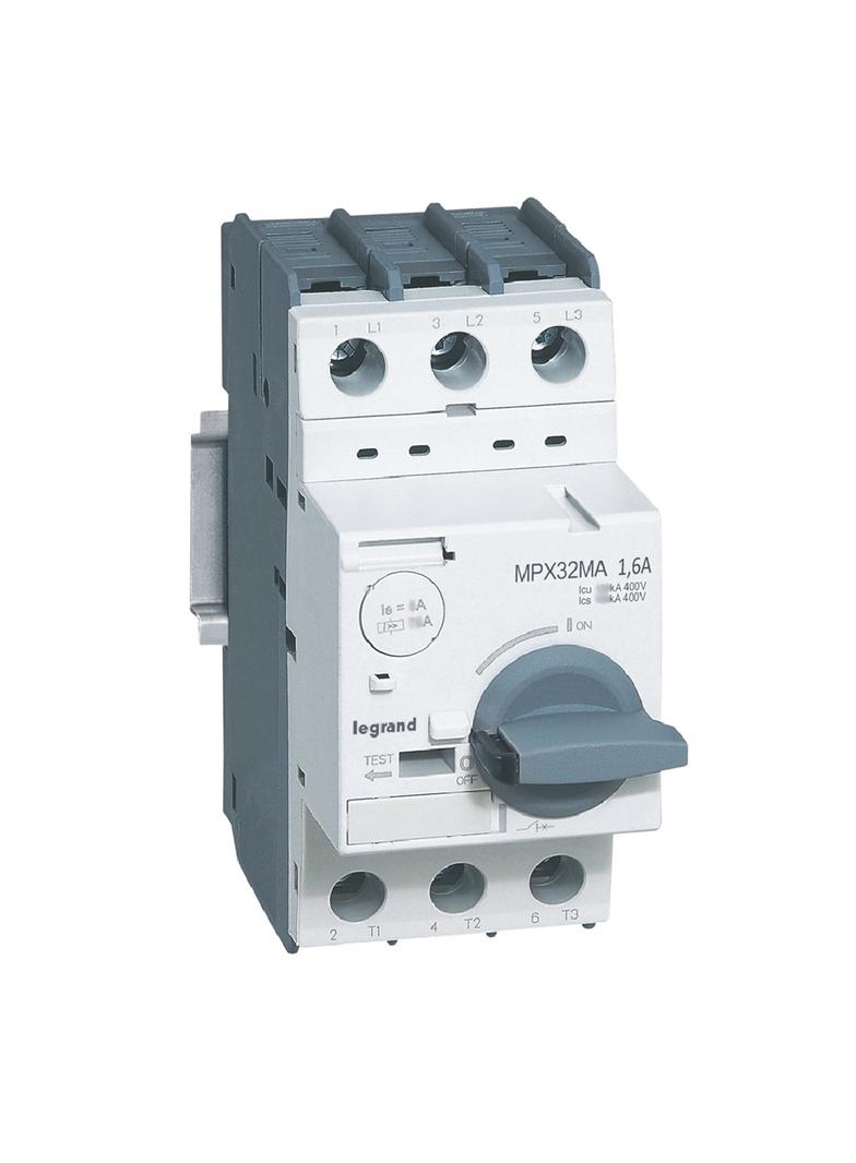 Wyłącznik Silnikowy 3P 1,6-20,8A Wyzwalacz Magnetyczny Mpx3 32Ma 417345 LEGRAND