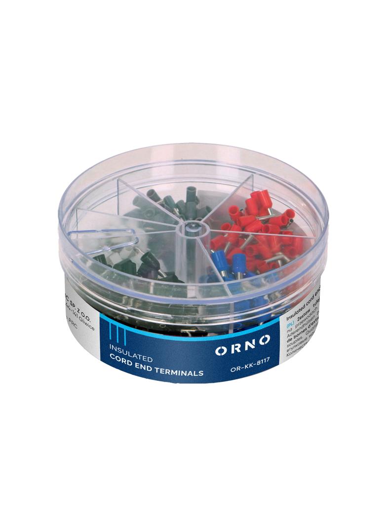 Zestaw tulejek 100 szt. 50-4mm2 ; 20 - 6mm2; 20 - 10mm2 ; 10 - 16mm2