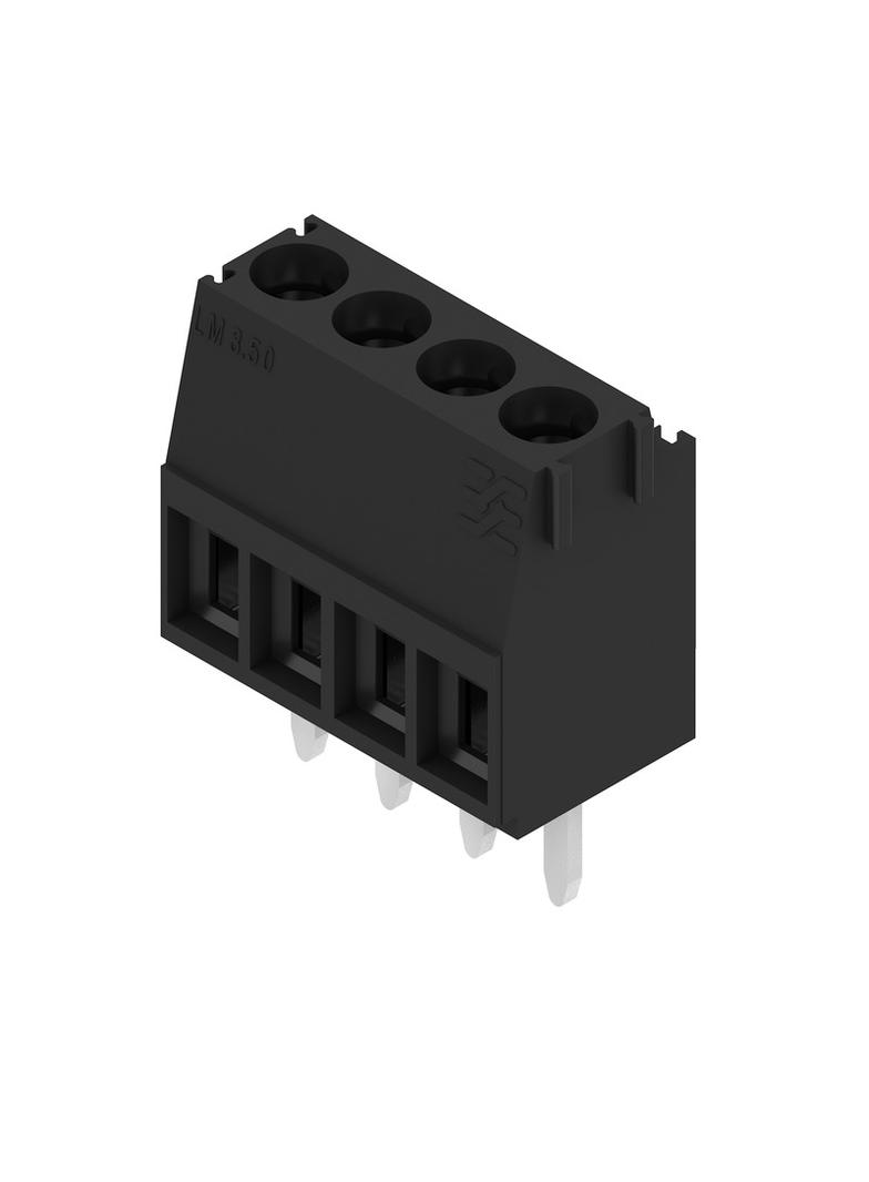 LM 3.50/04/90 4.5SN BK BX Listwa zaciskowa do płytek drukowanych /126szt./ WEIDMULLER