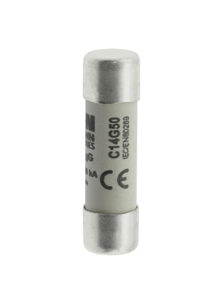 CYLINDRICAL FUSE 14 x 51 50A GG 400V AC Wkładka cylindryczna 14 x 51mm 50A GG 400V AC C14G50 EATON