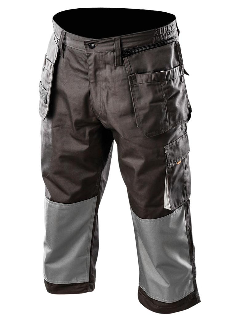 Spodnie robocze, rozmiar L/52, odpinane kieszenie i nogawki