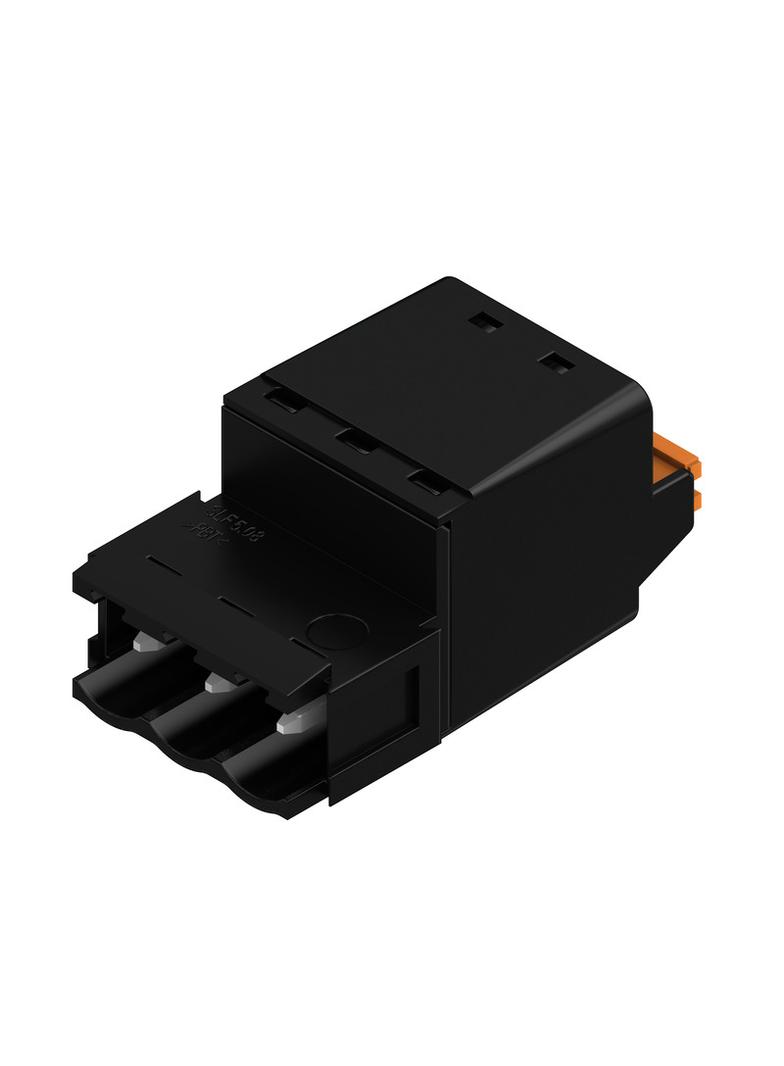 SLF 5.08/03/180B SN BK BX Wtyk PCB (złącze wiązki), 5.08 mm, Liczba biegunów: 3, PUSH IN, złącze sprężynowe /108szt./ 1335790000 WEIDMÜLLER